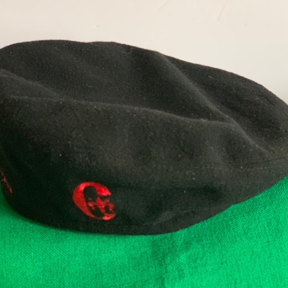 Conte of Florence Vintage Black Cabbie Newsboy Cap - Picture 10 of 11